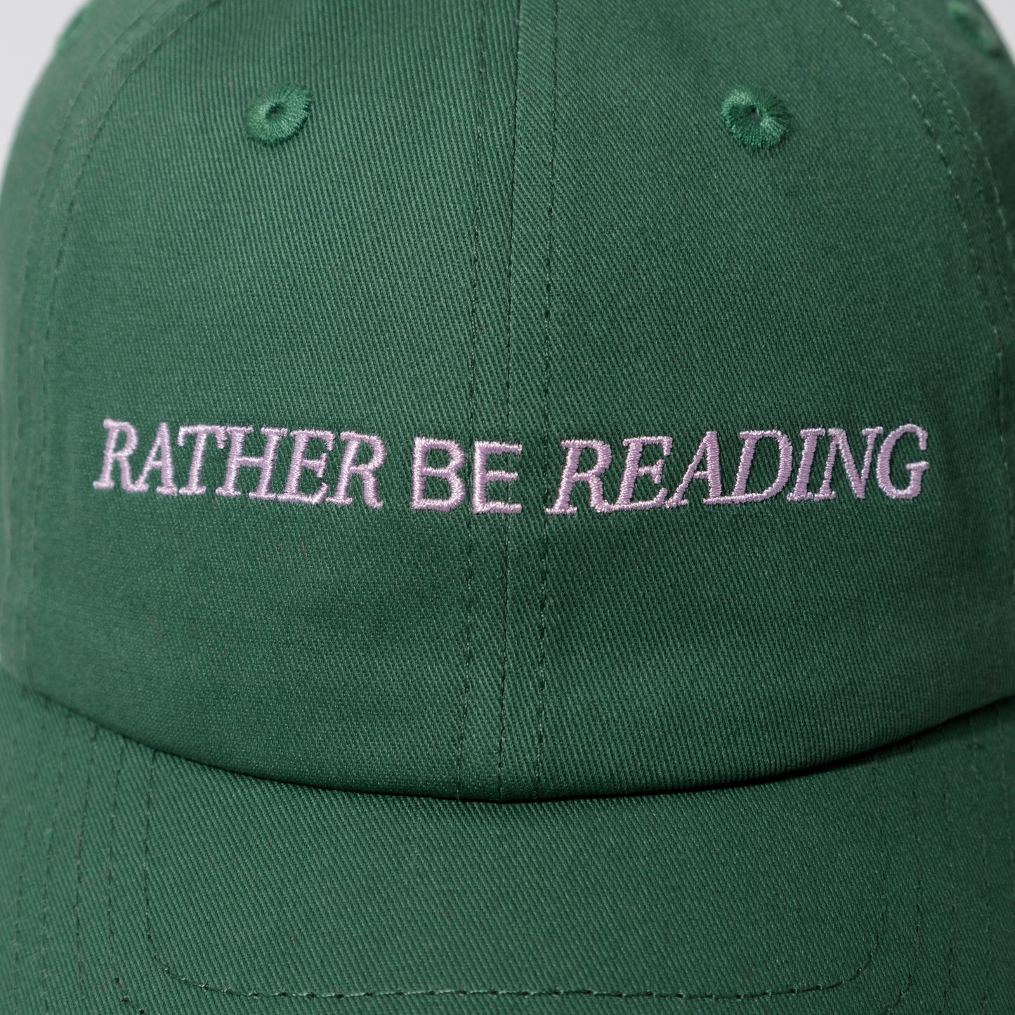 Rather Be Reading Dad Cap