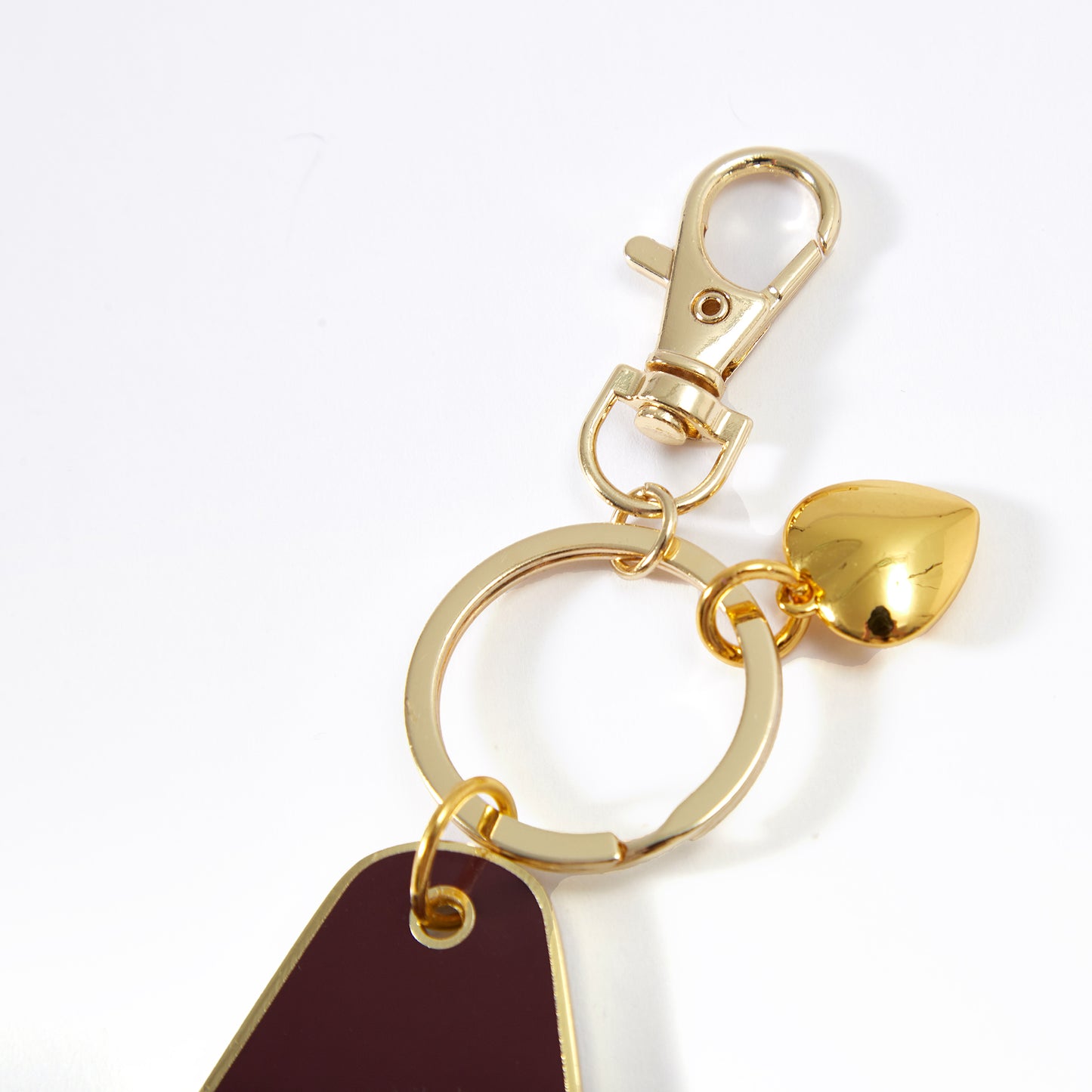 Rather Be Reading Enamel Keychain