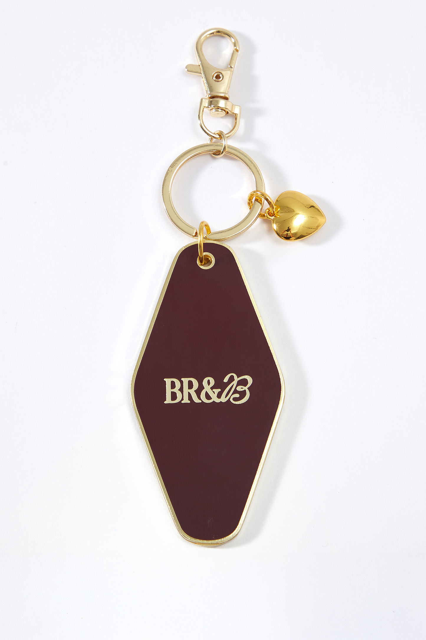 Rather Be Reading Enamel Keychain